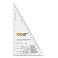 Acreage Triangle 30 Degree Measuring Device